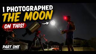 How i Photographed  the Moon (Setup and Capture) -  Part 1