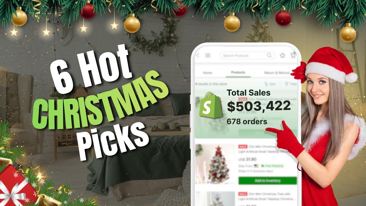 Winning Products to Dropship for Christmas 2025 (Home Decor)