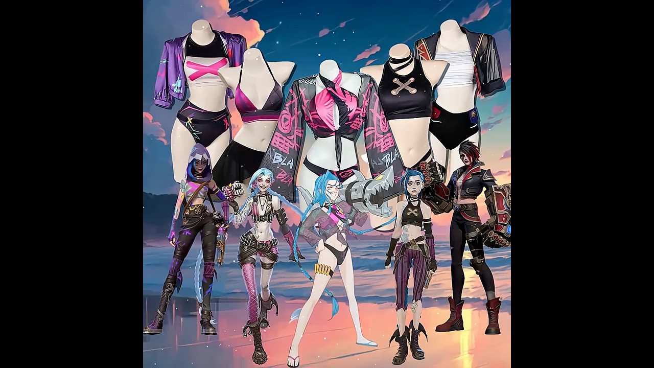 Jinx #anime #game #fyp #leagueoflegends #jinx #jinxcosplay #costume #cosplay #cosplayer #cosplaygirl