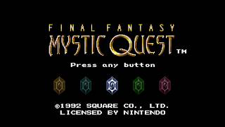 20 Mins Of...Final Fantasy - Mystic Quest Intro (US/SNES/4K)