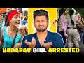 Viral vada pav girl ko police ne pakad liya  rajat pawar