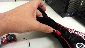 XBee communcation with flex sensor