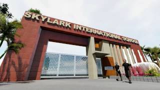 Skylark International School Barwala Main Gate Design