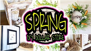 DIY Spring Decor Dollar Tree & Walmart