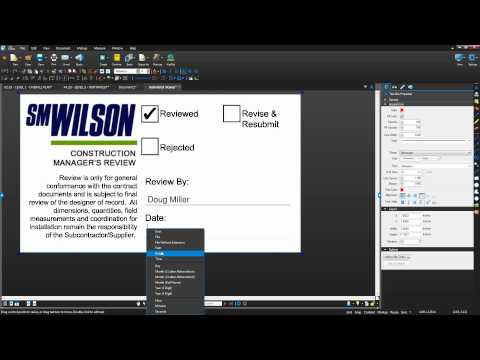 Bluebeam - Importing/Customizing Stamps