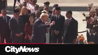 U.S. and China ease trade tensions on first day of ASEAN summit