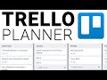 How to Use Trello as Your 2022 Planner! (Track Goals and Build Routines)