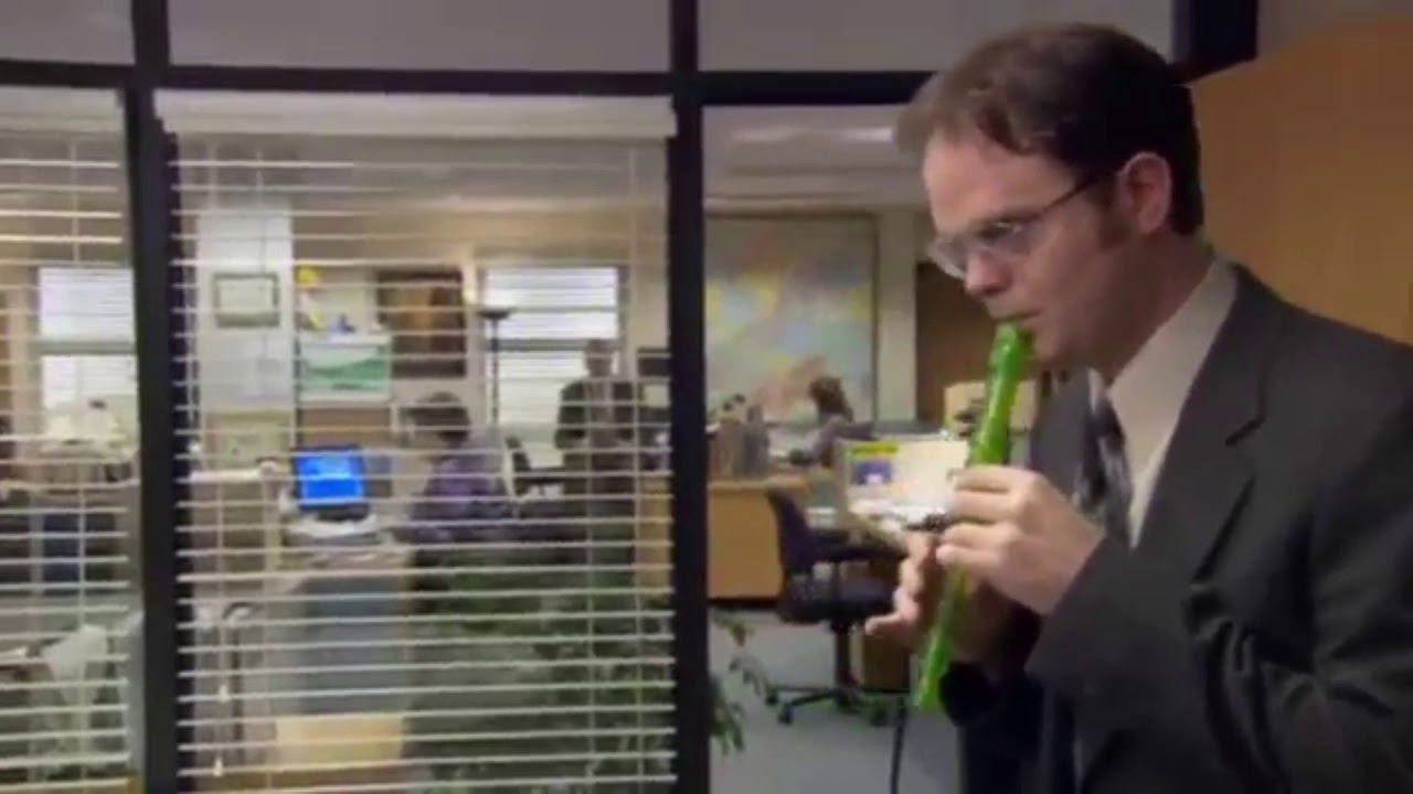 Dwight Schrute Plays Wiggle