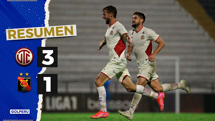 Resumen: UTC vs FBC Melgar (3-1) #LIGA1BETSSONXGOLPERU