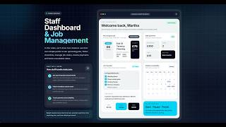 Cleanwich Staff Dashboard & Job Management | Cleaner Portal for Cleaning Teams