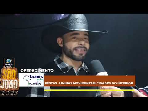 Entrevista com Buscapé da banda Arreio de Ouro no São João em Elísio Medrado