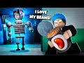 Escape wilsons prison  roblox  funny escape moments with my favorite food