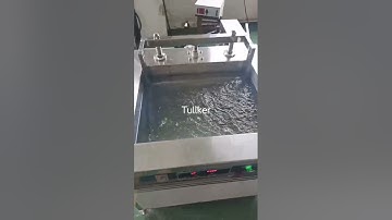 Tullker 125L Ultrasonic Cleaner with Agitation & Lift