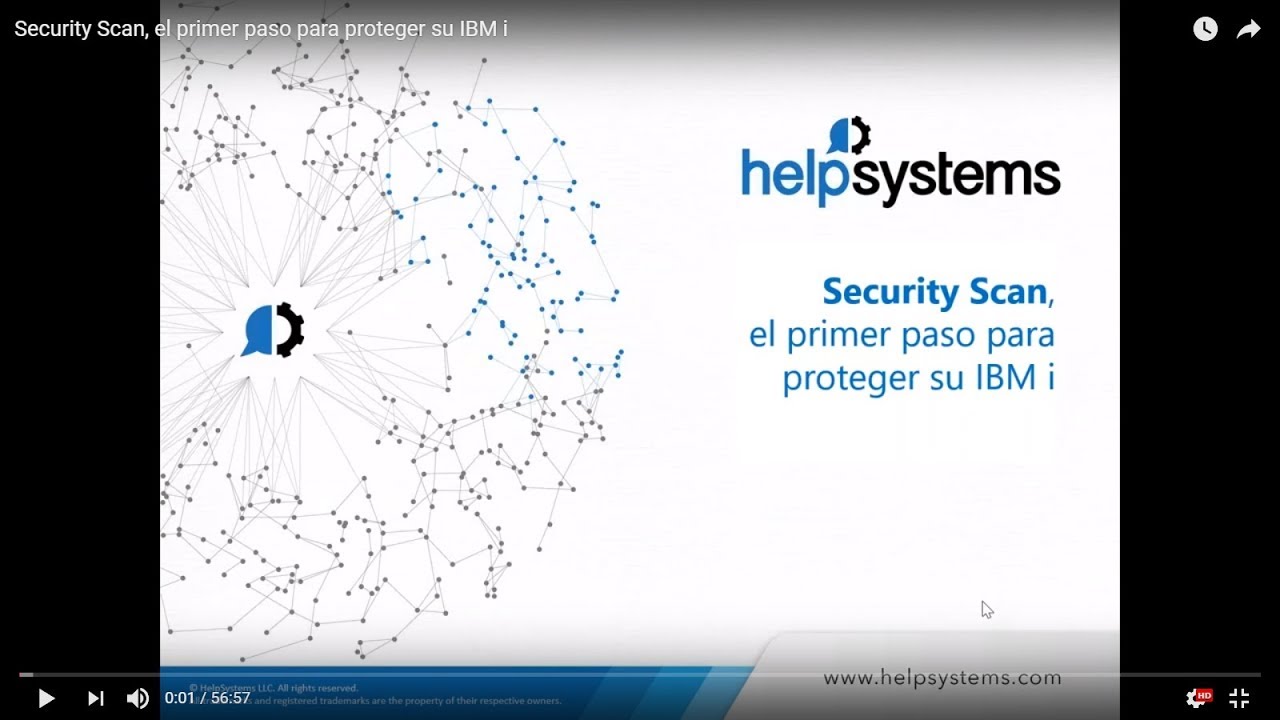Ibm Scan Security Scan, el primer paso para proteger su IBM i - YouTube