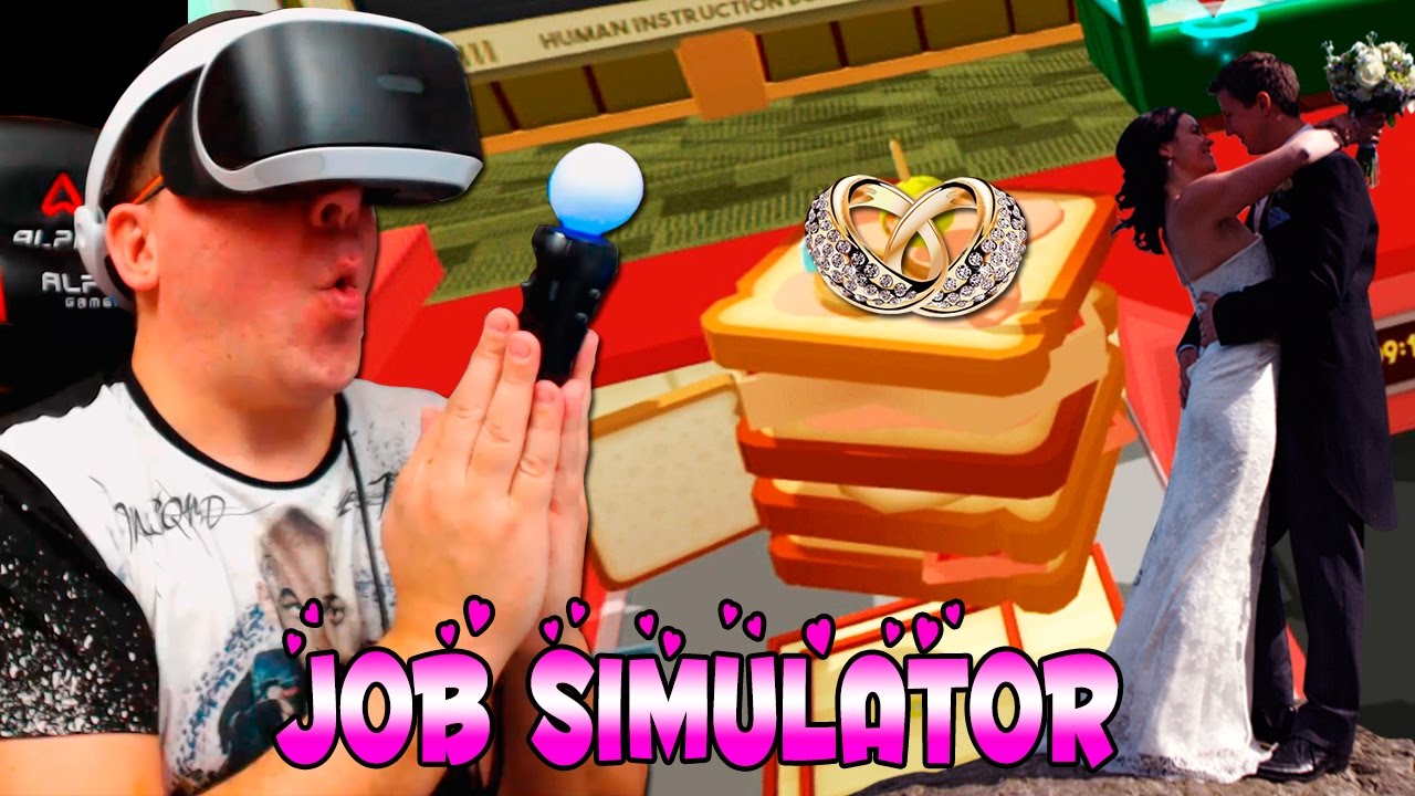 COZINHEI E DEU EM CASAMENTO | JOB SIMULATOR PLAYSTATION VR PSVR