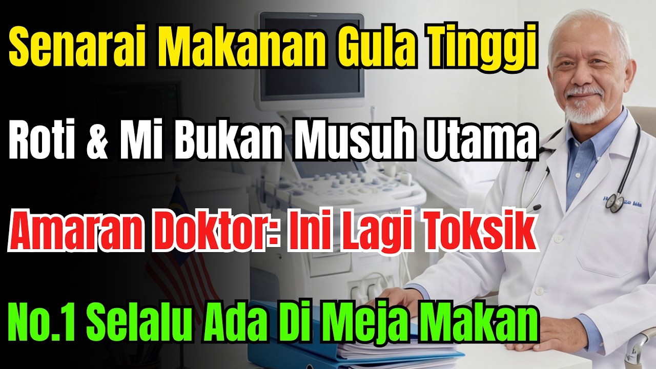 Doktor Dedah: 10 Makanan Naikkan Gula Darah! Roti Bukan Top 5? No.1 Lebih Teruk Dari Air Gula!