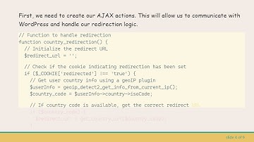 Using WordPress AJAX to Set a Cookie and Redirect Before Page Load
