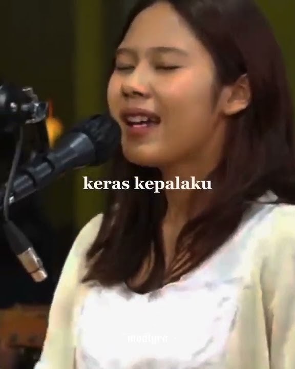 keras kepalaku sama denganmu, namun ada kata indah yaitu cinta.