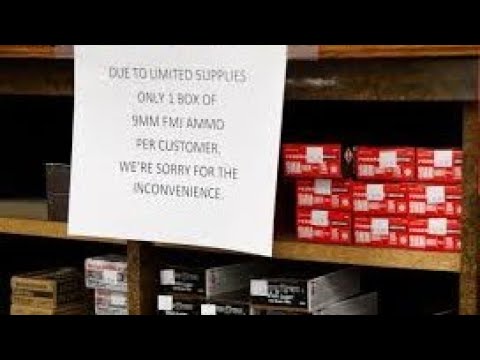 Panic-buying ammo is
