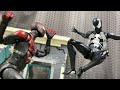 Marvel's Spider-Man stop motion symbiote spider man vs miles morales
