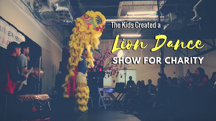 Kids Create a Lion Dance (舞狮, Múa Lân) Show w/ Lai Lai, Lion Dance Pet, at Community Church | ep 45