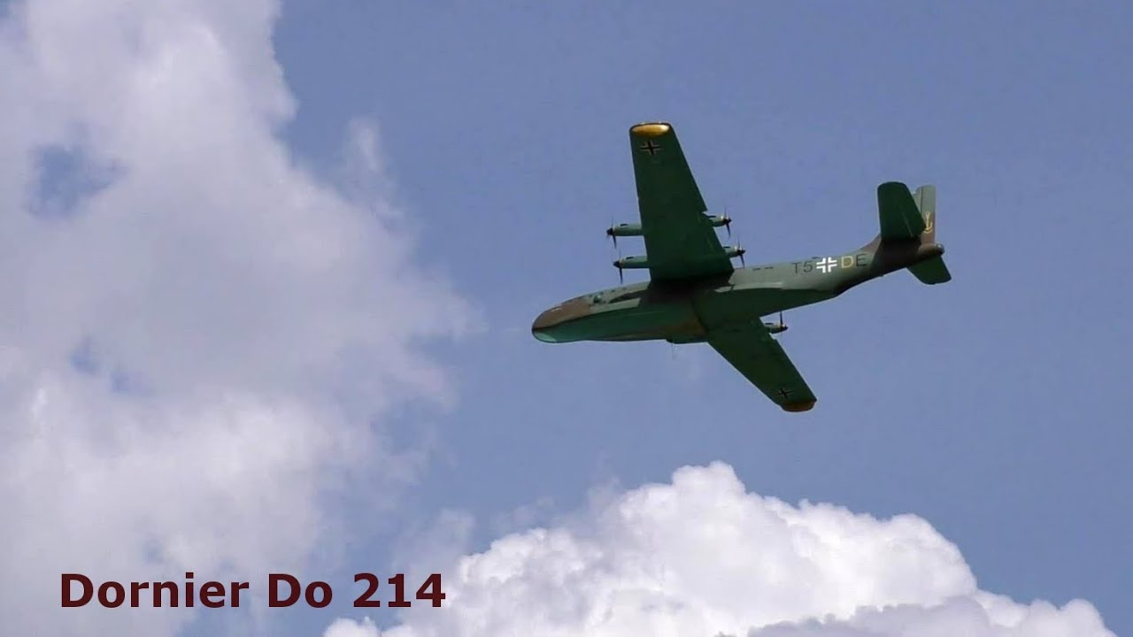 Dornier Do 214, electric powered scale RC flying boat, 2016