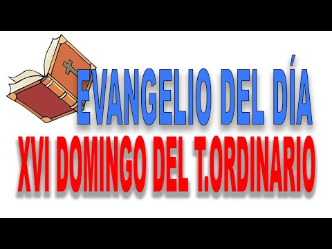 🔺 XVI DOMINGO del TIEMPO ORDINARIO 🔶 Reflexión de las lecturas y el EVANGELIO - 18 de Julio