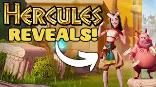 CHARACTER MODELS & DATE REVEALED! - HERCULES UPDATE || Disney Dreamlight Valley