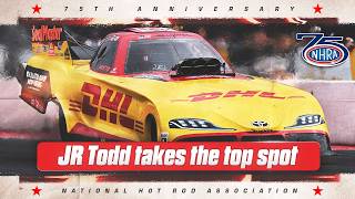 JR Todd holt seine dritte Nummer-1-Qualifikation der Saison