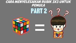 Cara menyelesaikan rubik 3x3 untuk ...