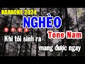 Nghèo Karaoke Tone Nam ( Cm ) Nhạc Sống Âm Thanh Quá Đỉnh | Trọng Hiếu