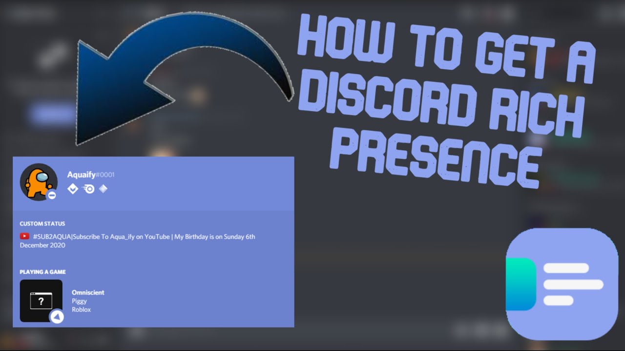 How To Get Discord Rich Presence Omniscient Youtube