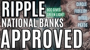 🇺🇸 Ripple Granted U.S. Trust Bank Approval | OCC Greenlights Circle, Fidelity, Paxos & BitGo