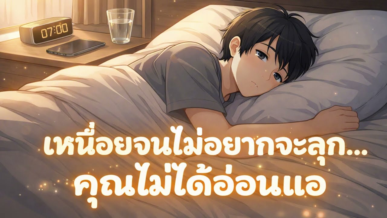 เหนื่อยจนไม่อยากจะลุก... คุณไม่ได้อ่อนแอ | กำลังใจจากคนแปลกหน้า EP.4