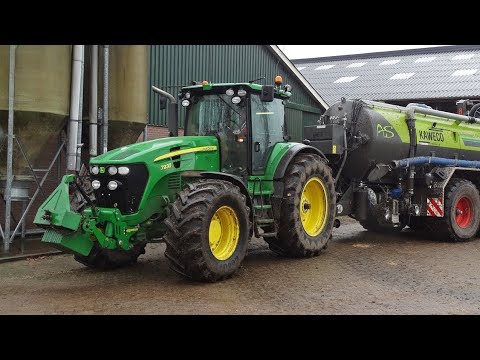 Slurry injection | John Deere 7930 + Kaweco Profi III 16 | Injecteren | Schimmel Overberg | 2017.