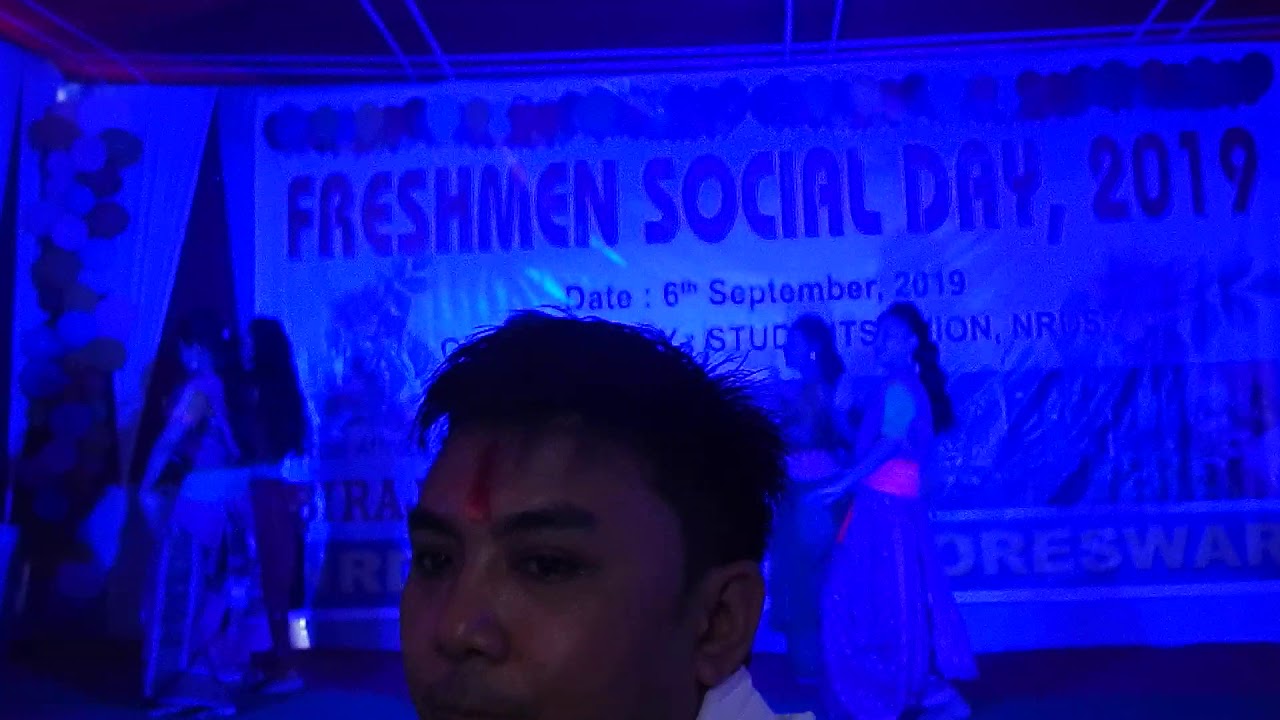 Group Dance, Freshmen Social Day, 2019, NRDS COLLEGE, GORESWAR