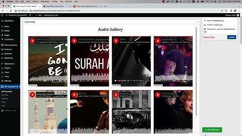 WP Carousel Pro - How To Create an Audio Gallery