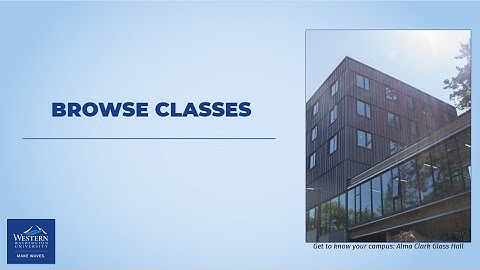 Browse Classes