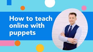 How to teach young learners online with puppets Resimi