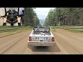 497HP Lancia Delta HF Integrale EVO |Racing Rally Forza horizon 6|Steering Wheel Gameplay