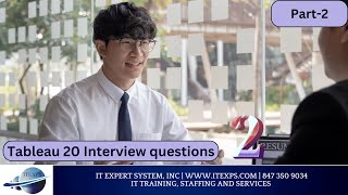 Tableau Interview questions Part 2 | Tableau Certification | Data Analysis Training | IT Experts