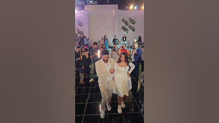 رقص هايدي رفعت و مصطفي منصور على اغنية ديسباسيتو في خطوبتهم