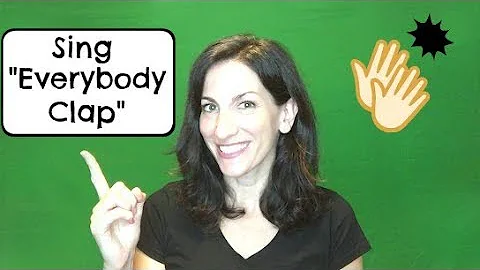 Sing Everybody Clap with Nancy (FULL SONG W/ ACTIO...
