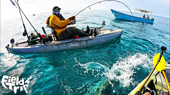 EPIC Day Offshore Kayak Fishing Uninhabited Coast of Panama (CATCH CLEAN COOK)