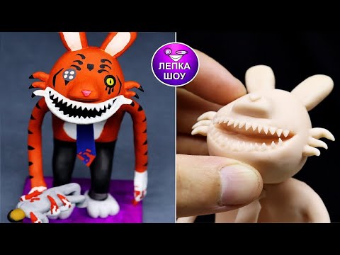 Лепим МИСТЕР ХОПС 2 | Лепим Полосатого | Mr. Hopp's Playhouse 2 | Лепка из полимерной глины