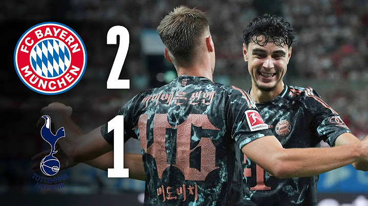 Thrilling battle in Seoul | FC Bayern vs.Tottenham Hotspur 2-1 | Highlights 🇰🇷