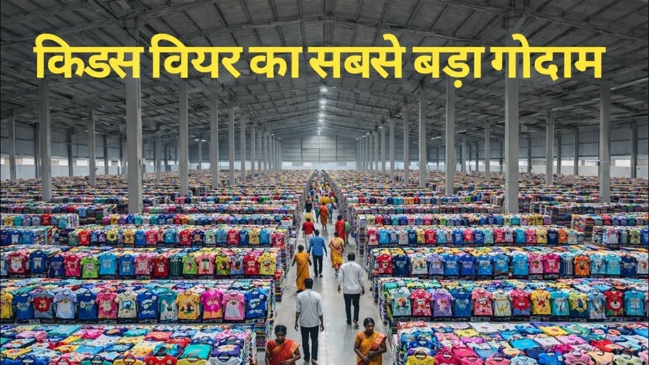 बच्चों के कपड़ों का गोदाम | kids wear direct from manufacturer | kids wear wholesale | surat clothes