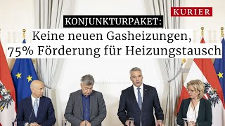 Regierung verbietet neue Gasheizungen, hohe Förderungen für Heizungstausch