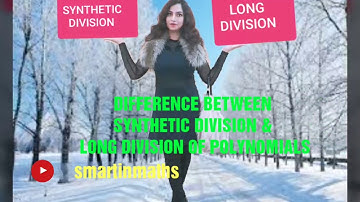 SYNTHETIC DIVISION - A SHORTCUT FOR LONG DIVISION OF POLYNOMIALS