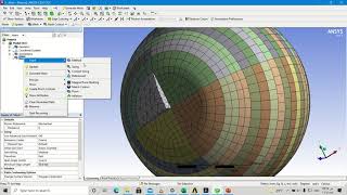 How to make a Hexahedral (Structural) Mesh for a Ball